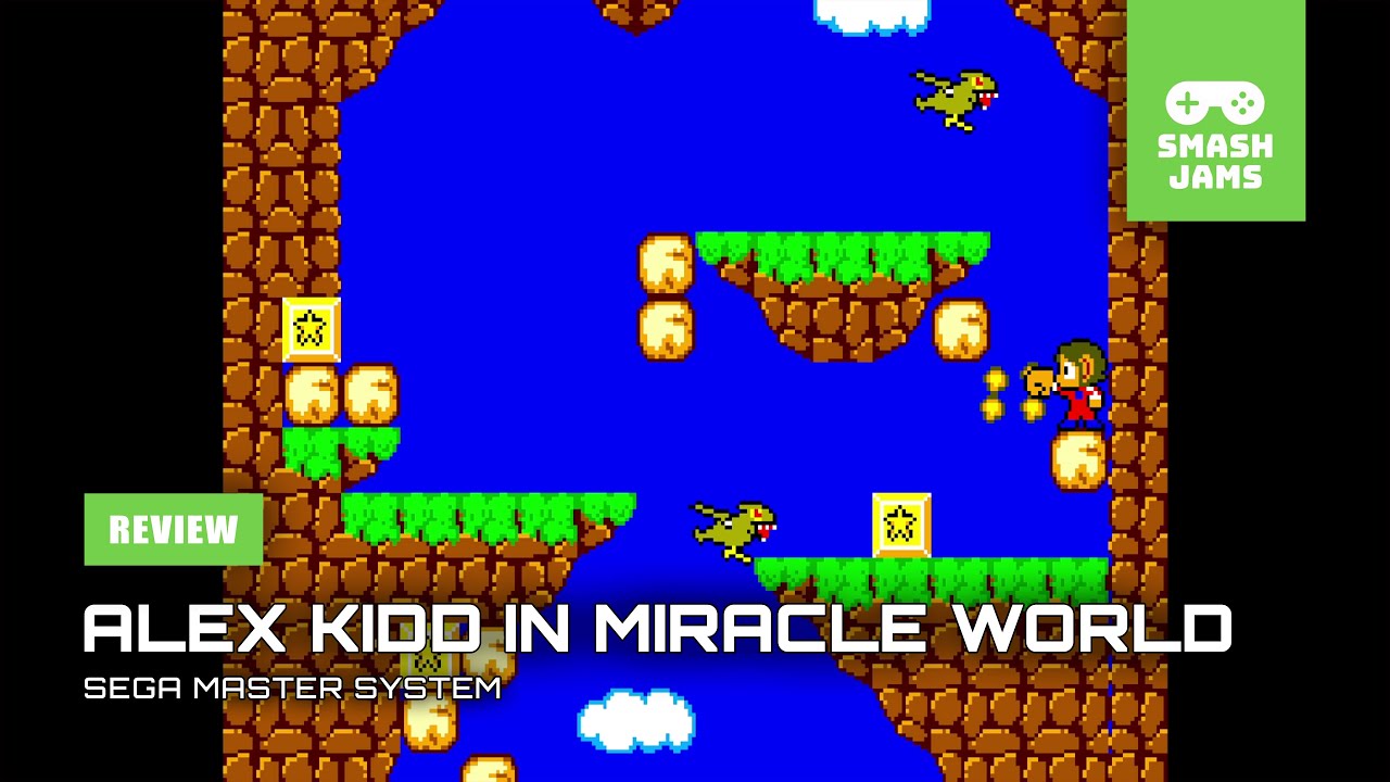 Alex Kidd in Miracle World (Sega Master System) - Smash Jams Review