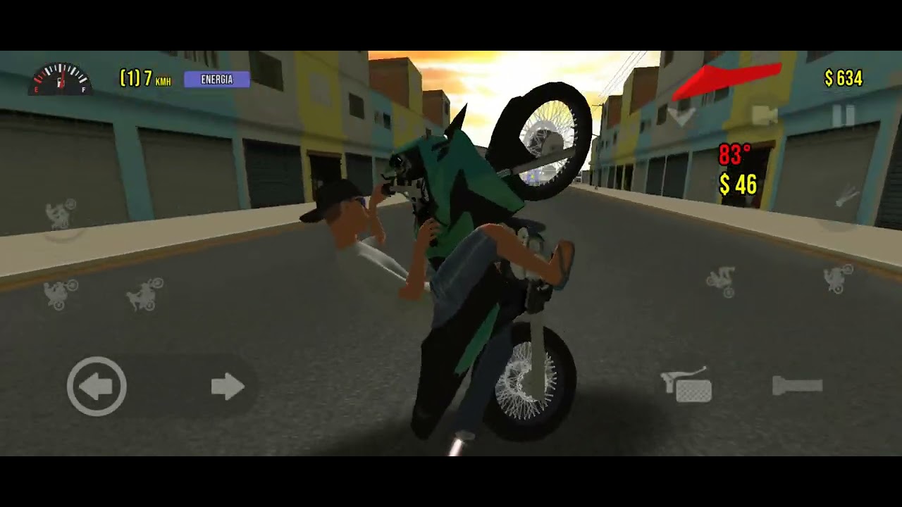 Moto wheelie 3D 