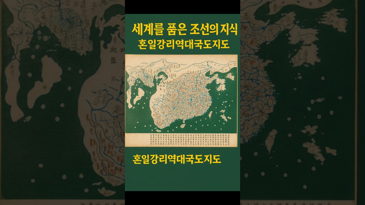 세계를 품은 조선의 지식 &ndash; #혼일강리역대국도지도.