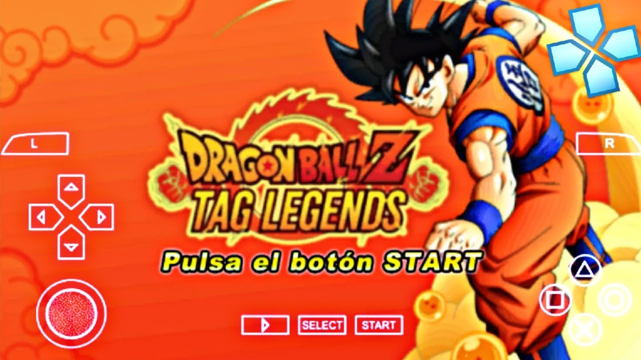 NEW DBZ TTT MOD DRAGON BALL Z TAG LEGENDS PARA (PSP) 2026