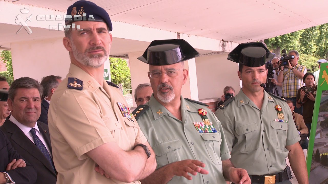 S.M. el Rey visita el Colegio de Guardias Jóvenes “Duque de Ahumada”