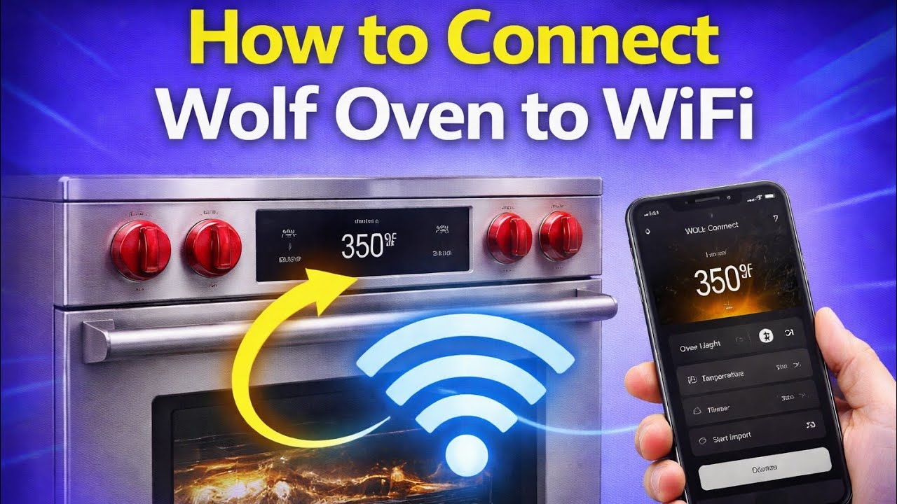 How to Connect Wolf Oven to WiFi (Sub-Zero Group Owner's App)