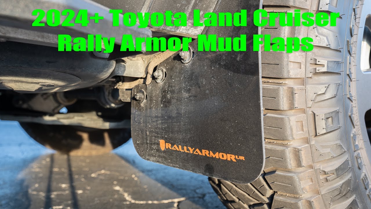 2024 2025 Toyota Land Cruiser Rally Armor Mud Flaps