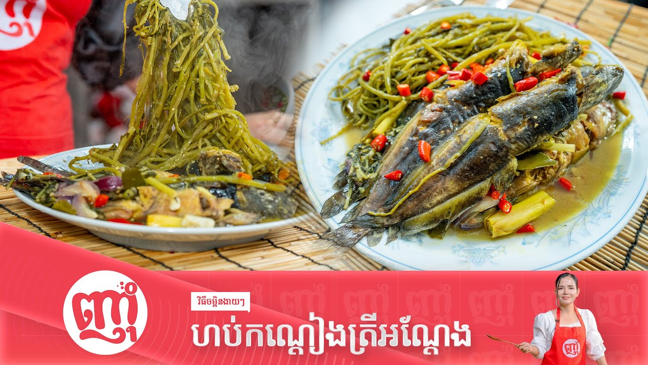 របៀបចម្អិនហប់កណ្តៀងត្រីអណ្តែងអ្នកស្វាយរៀង [HoB Kon Deang Trey An Deng]