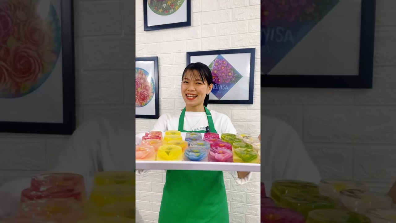 How To Make Mini 3D Jelly? #cothanglambanh #3djellycake #hoclambanh #amazingcake