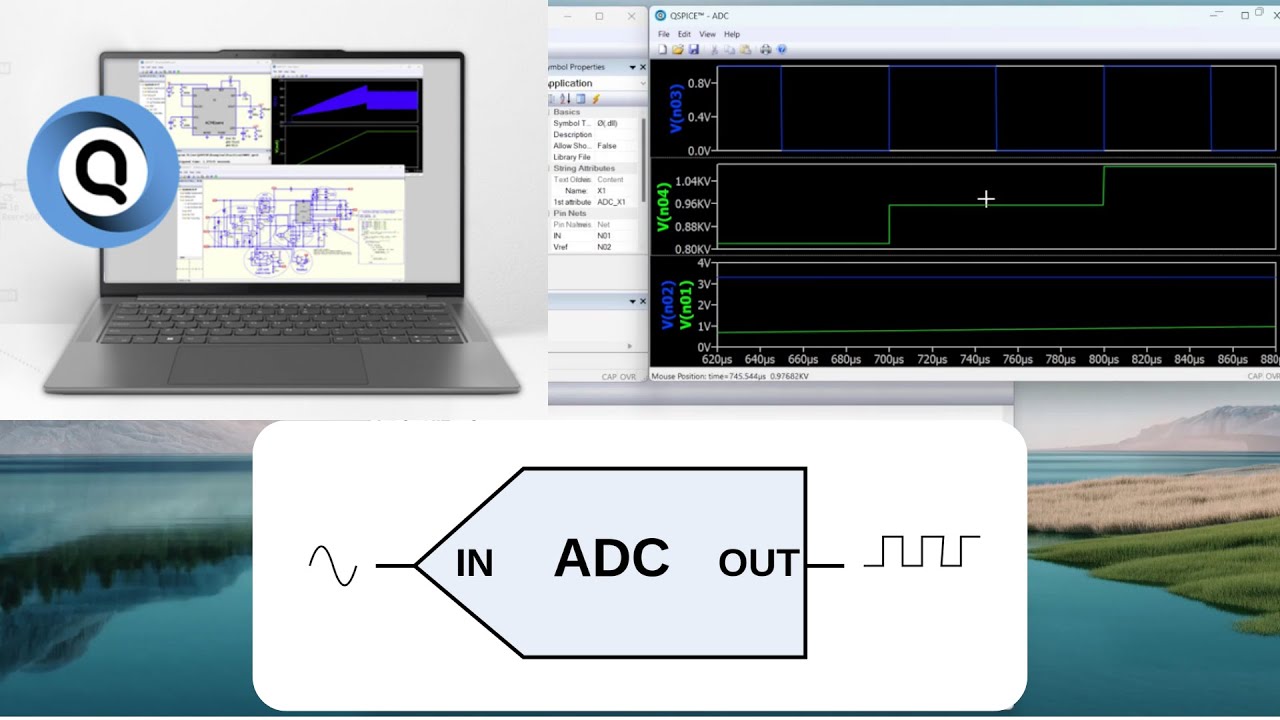 How to simulate an ADC in QSPICE using C++