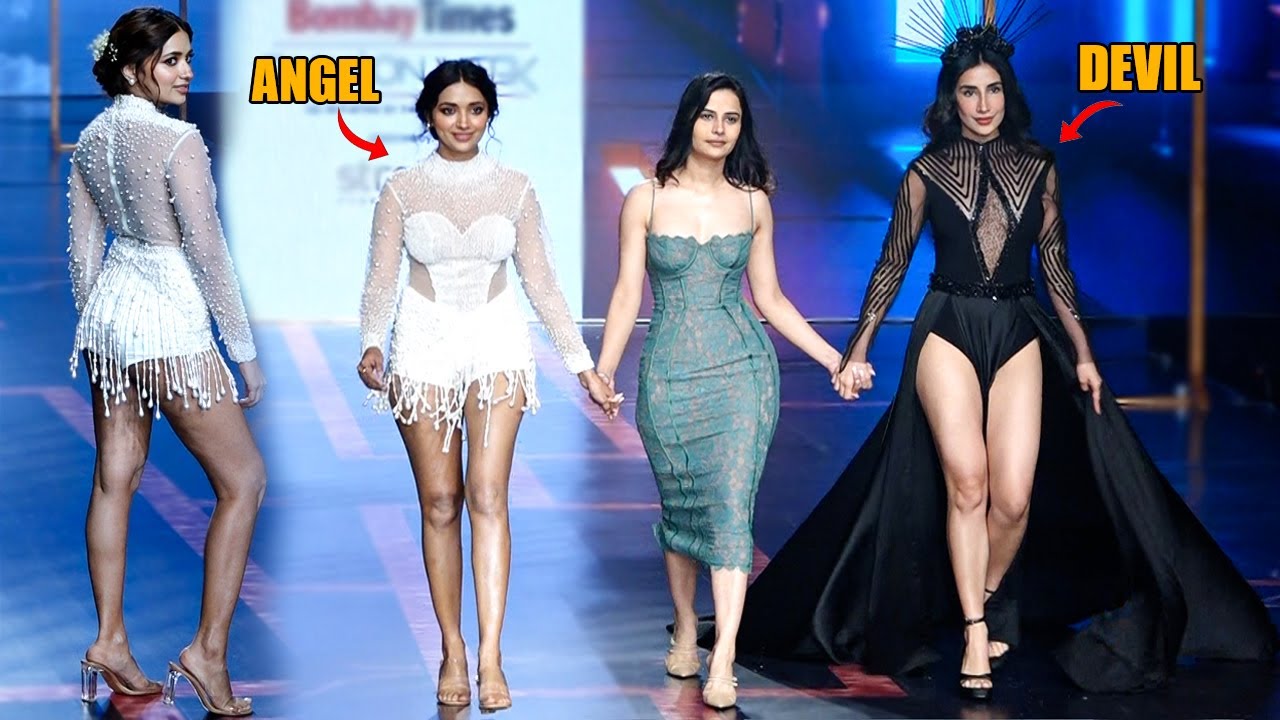 Jiya Shankar & Parul Gulati Ramp Walk For Bombay Times Fashion Week 2023