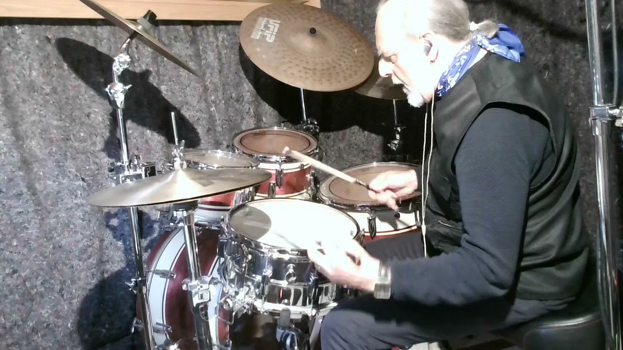 Let The Good Times Roll - Quincy Jones, Stevie Wonder, Ray Charles, Bono.  Own drum arrangement.