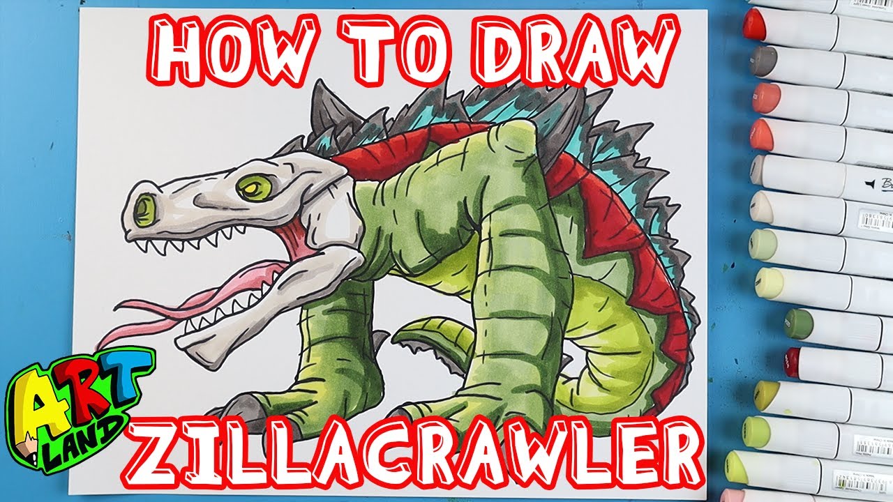 How to Draw ZILLACRAWLER!!!