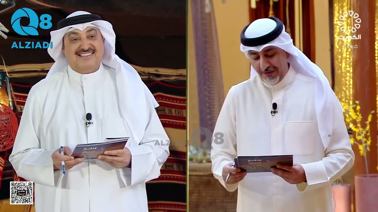 برنامج مدفع الإفطار  الحلقه ١٥ على شاشة تلفزيون الكويت من المرسم الحر بمشاركة فريق الطيبين الكويتي