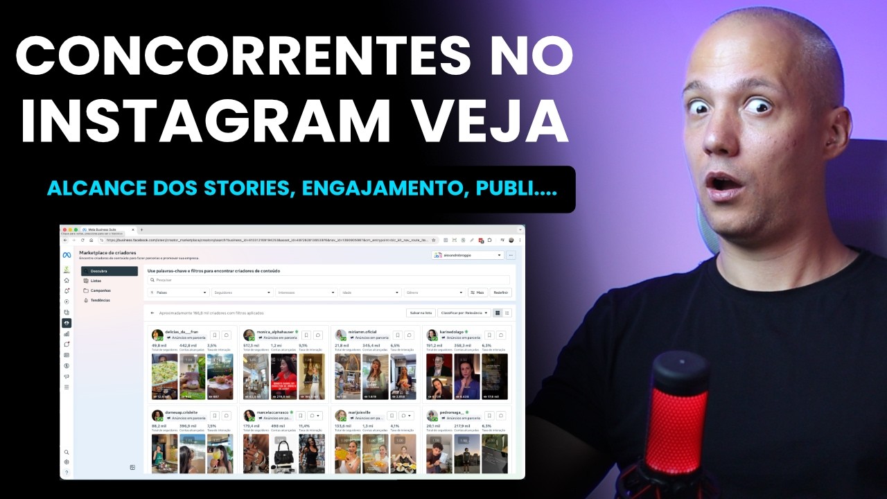 O Segredo do Marketplace de Criadores: Como Espionar Concorrentes no Instagram