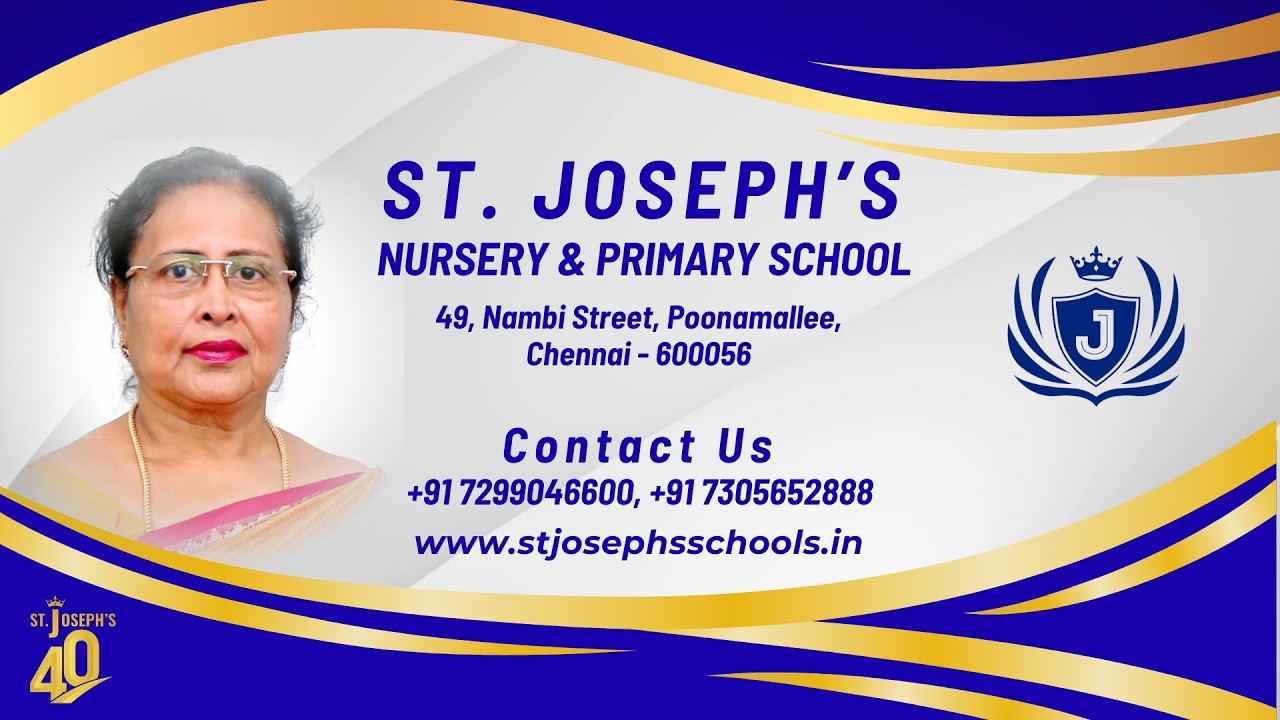 Promo Video : St. Joseph’s Nursery & Primary School