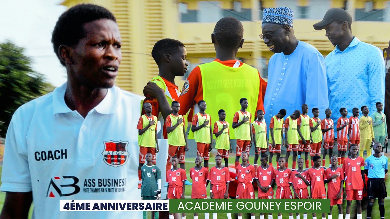 Coach Diadji honore ses talents à travers l’anniversaire de l’académie Gouney Pouvoir.