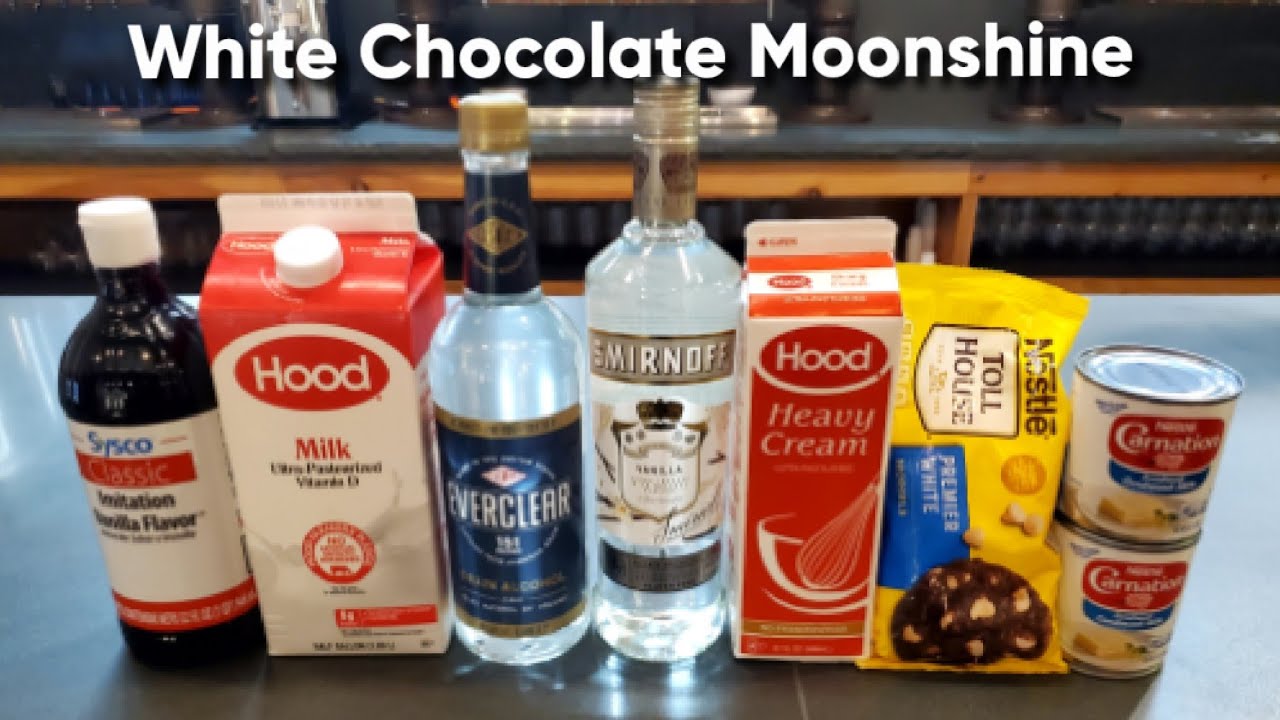 White Chocolate Moonshine Recipe Best Homemade Moonshine White Chocolate Recipe Easy Christmas