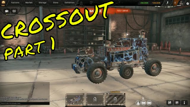 Crossout - Part 1 - [Crossout gameplay/lets play]