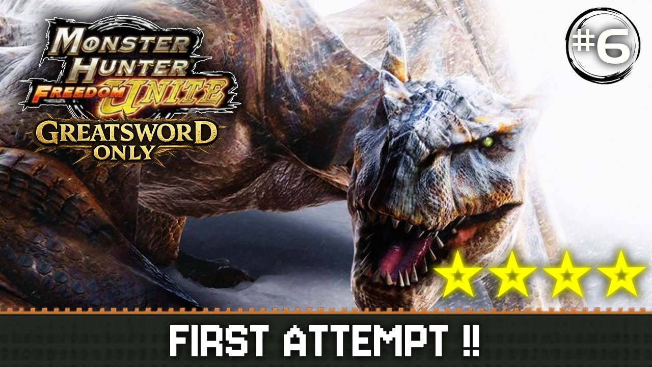 MELAWAN TIGREX TANPA PERSIAPAN MATANG !! - Monster Hunter Freedom Unite PPSSPP #6
