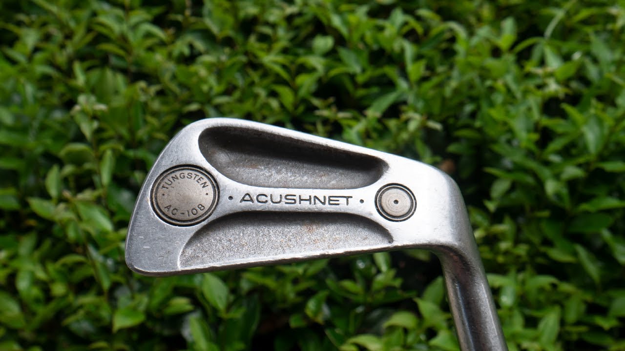 1972 Titleist AC 108 Irons By Acushnet - The Vintage Golfer