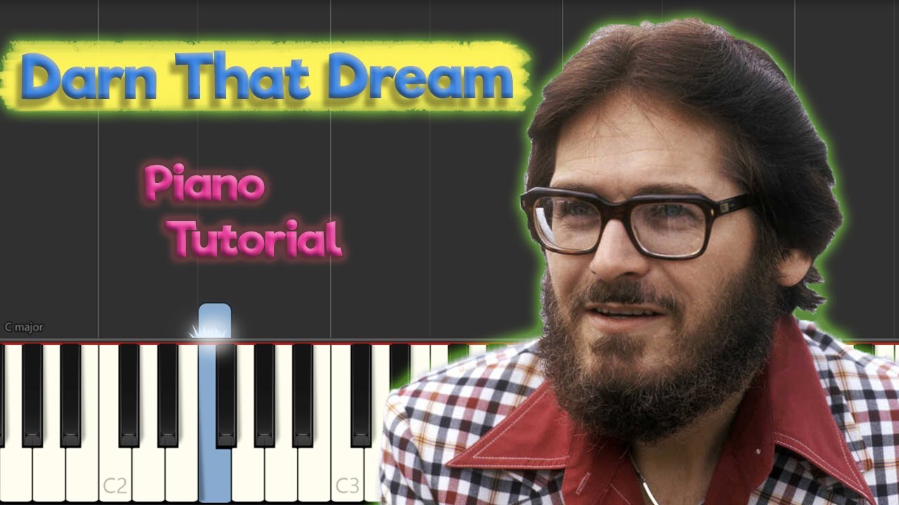 Darn That Dream - Jazz Piano Tutorial ( EASY )
