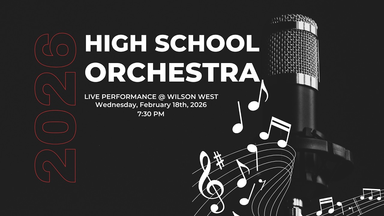 Wilson High School Orchestra Concert 2026