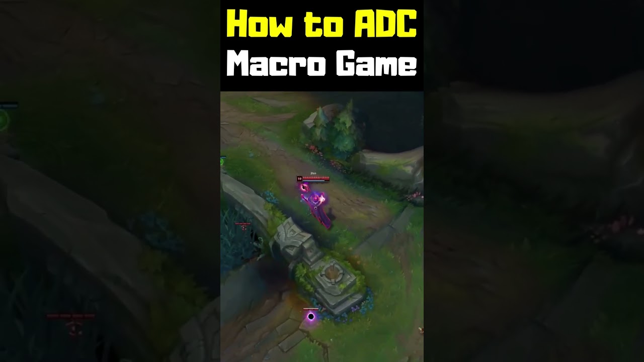 How to ADC Macro Game - League of Legends #shorts