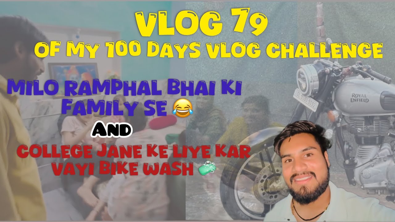Vlog (79/100) || Meet Family Of Ramphal Brother 😂❤️