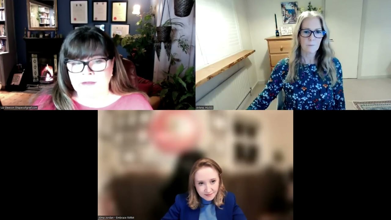Webinar Su**ide Bereavement in the Farming Community Liz Gleeson Shapes of Grief HUGG Embrace Farm
