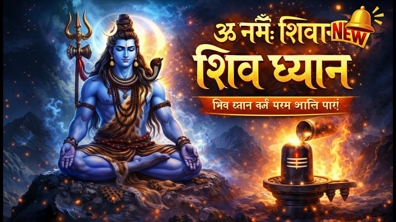ॐ नमः शिवाय 🔱 | शिव ध्यान | Peaceful Shiv Meditation