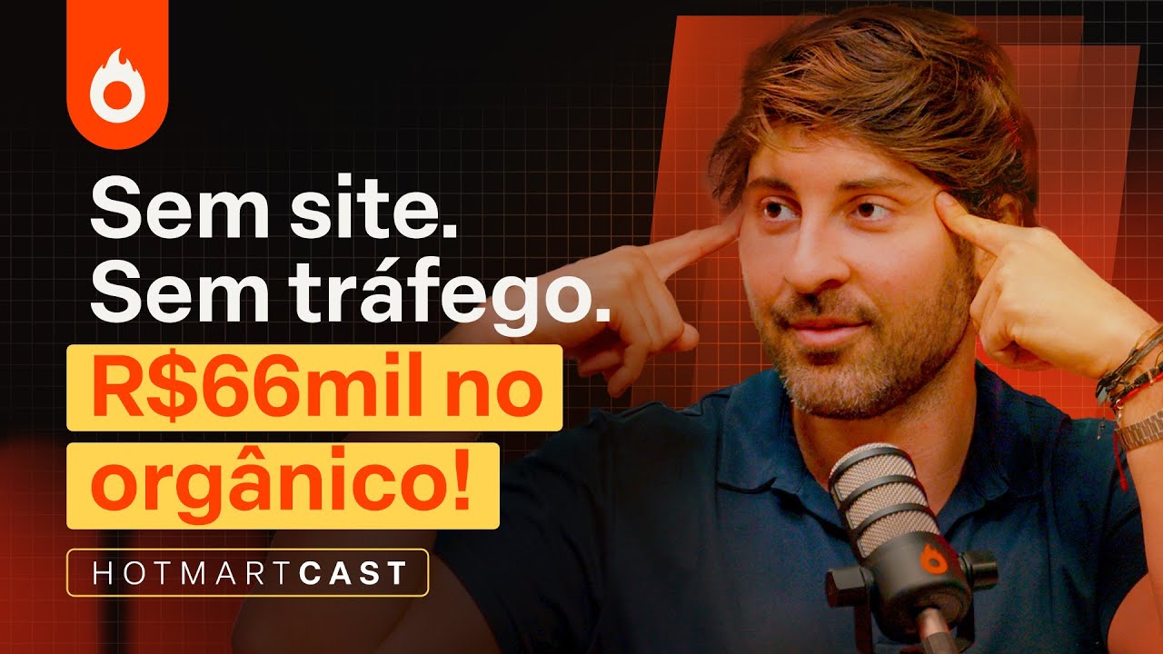 Como ele FATUROU R$66 MIL com uma Live e Zero Estrutura | Felipe Caputo - Hotmart Cast #194