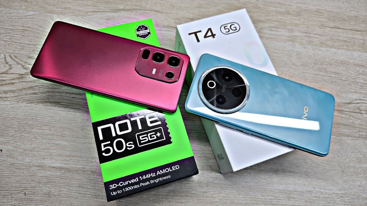 Infinix Note 50s 5G vs Vivo T4 5G - Which Should You Buy ?