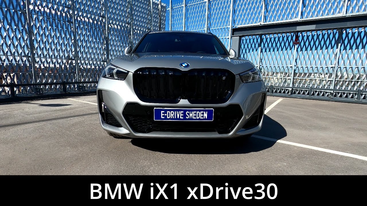 2023 BMW iX1 xDrive30 313hp | Walkaround | Acceleration | Fly by | Range test | 4K