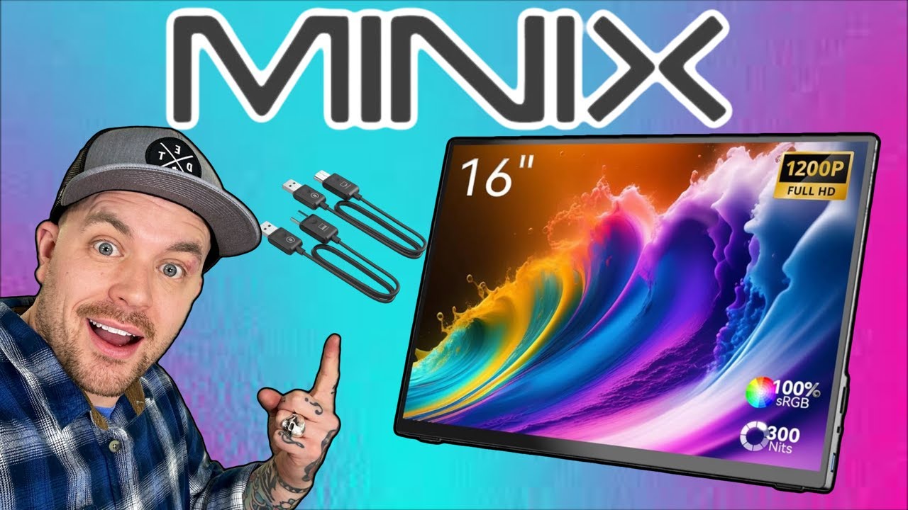 I Simplified My Portable Monitors w/ Minix Wireless HDMI Dongles!