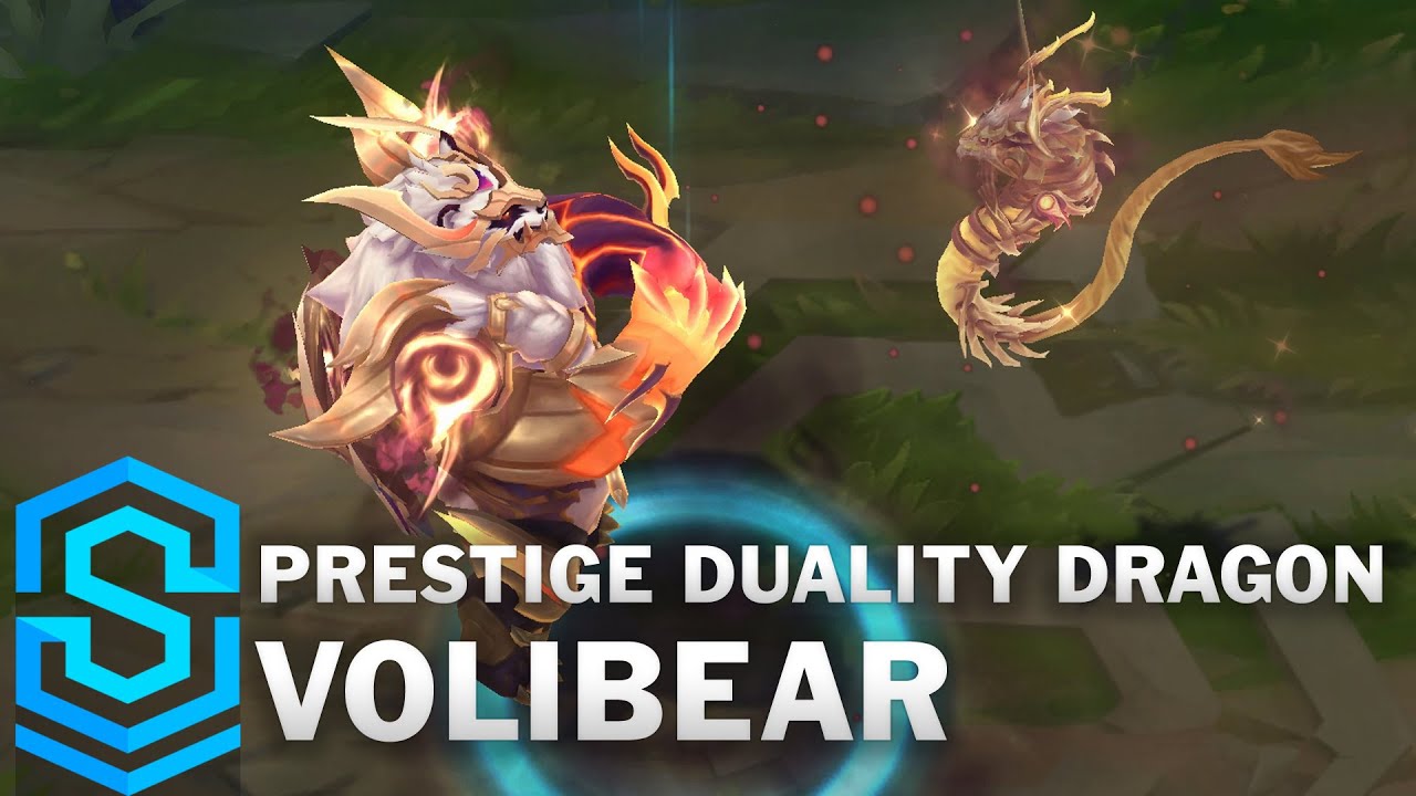 Prestige Duality Dragon Volibear Skin Spotlight - Pre-Release - League of Legends