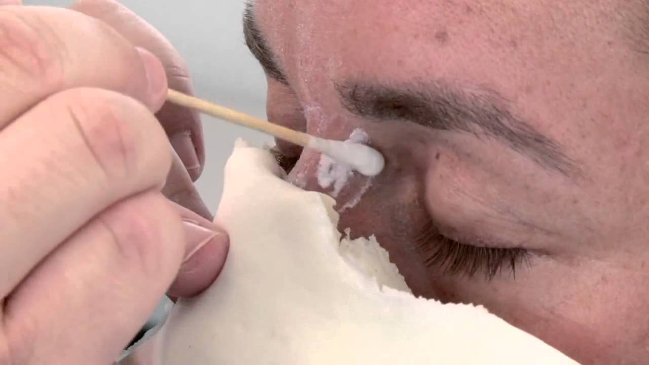 Special FX Makeup Tutorial - Foam Latex Prosthetic Application Dweller Part 1