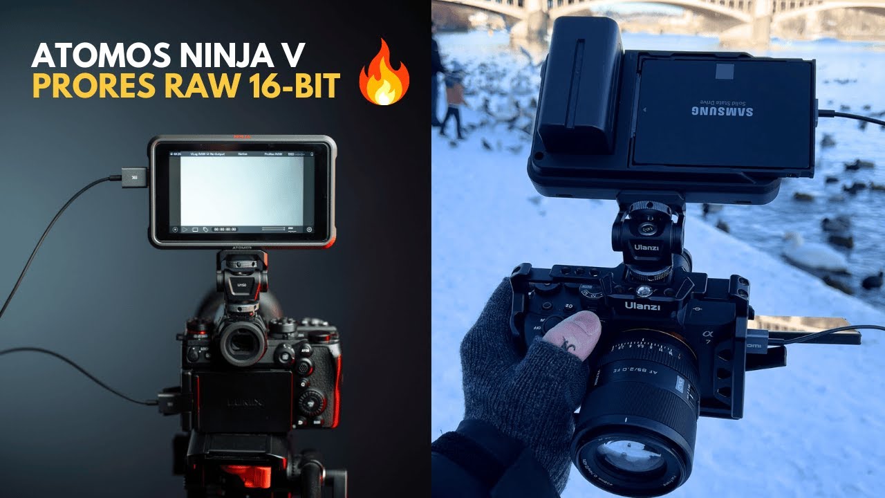Video rekordér Atomos Ninja a Ninja Ultra - Ukázka zapojení - S1II, S5IIX, Sony A7S III