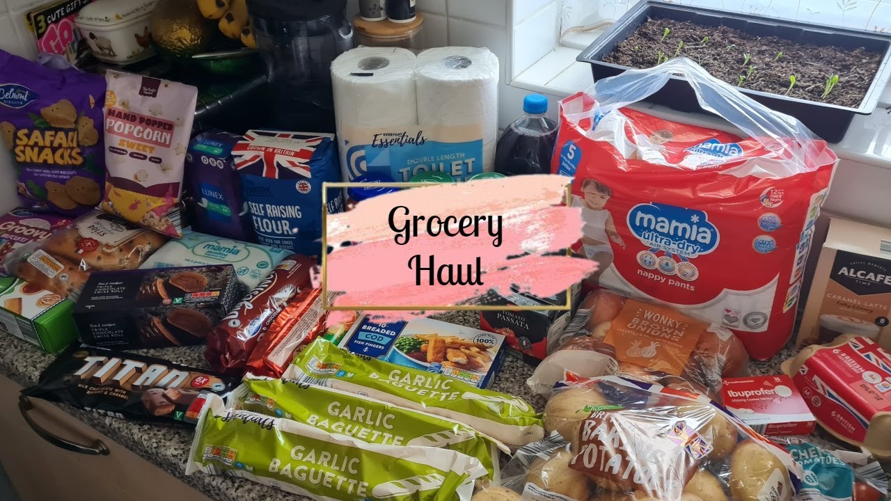 ALDI GROCERY HAUL AND MEAL PLAN | ON A BUDGET | UK MUM OF TWO