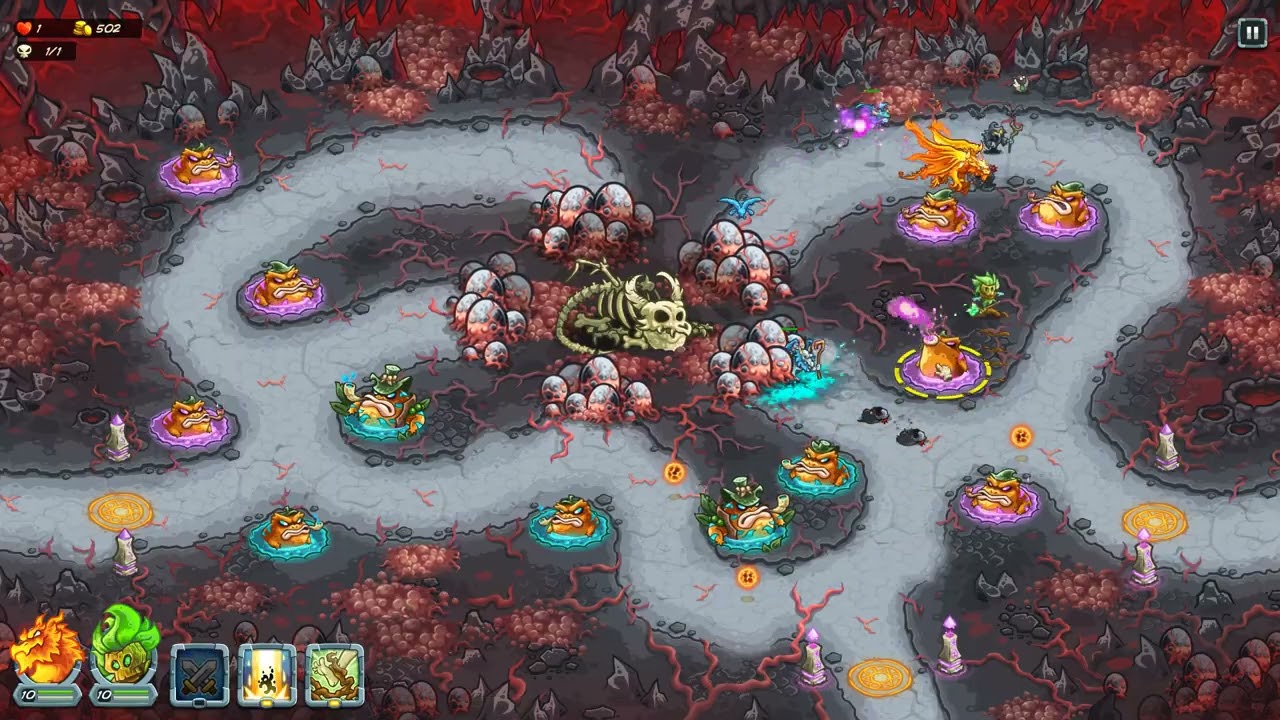 Kingdom Rush Alliance THE BREEDING GROUND [impossible] [iron]