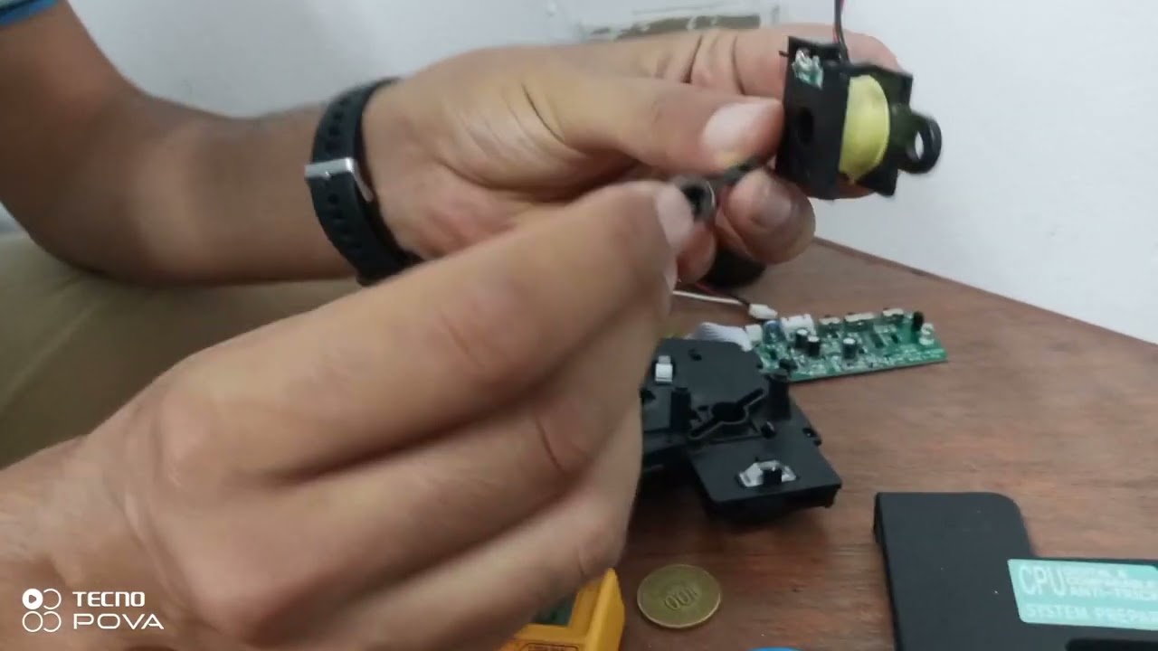 Testing and repair coin acceptor