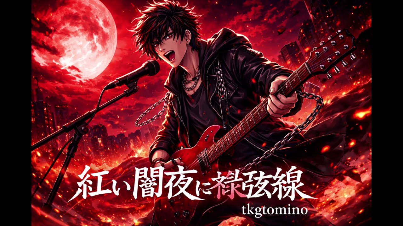 tkgtomino / 紅い闇夜に禄弦線
