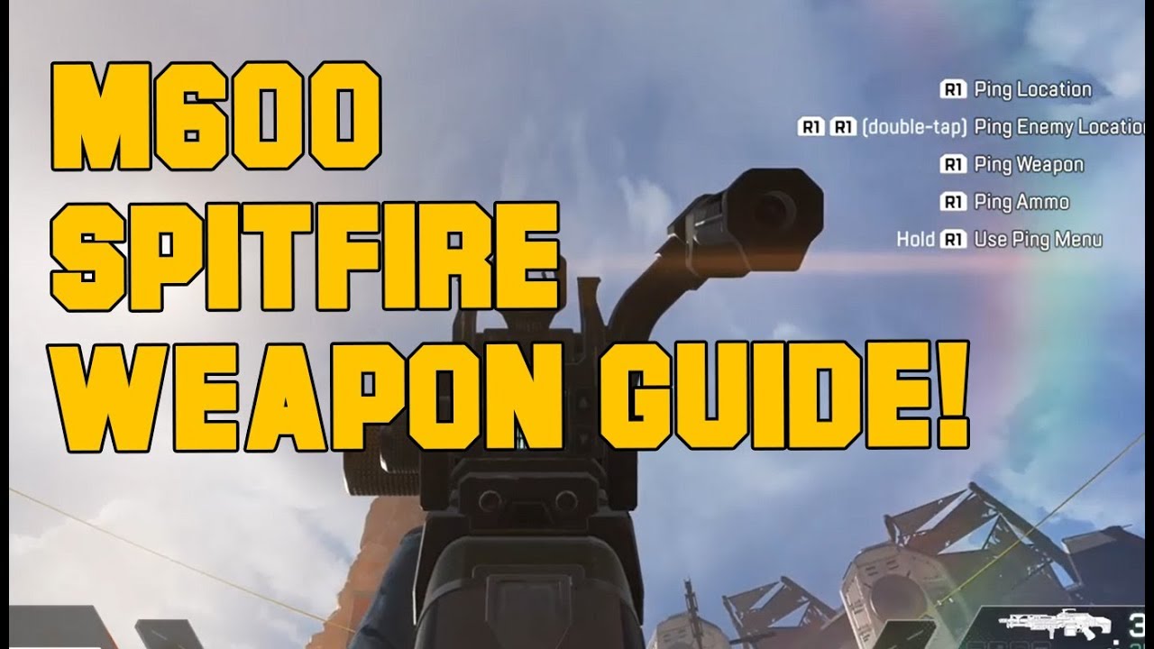 Apex Legends - M600 Spitfire Weapon Guide Ep.1!(APL Tips & Strategies!)