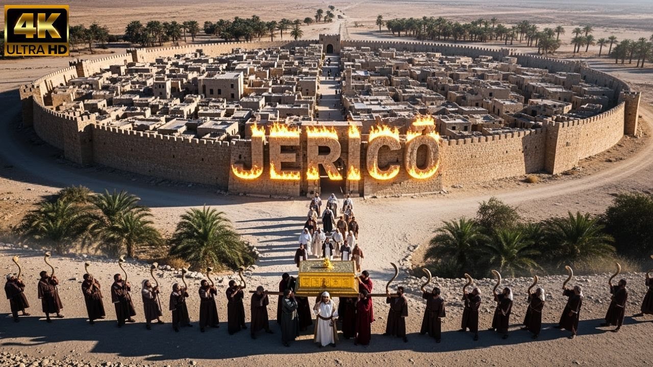 Jericó: A Cidade Bíblica Mais Antiga Que Deus Derrubou há 3000 Anos | Como Viviam | DOCUMENTÁRIO 4K