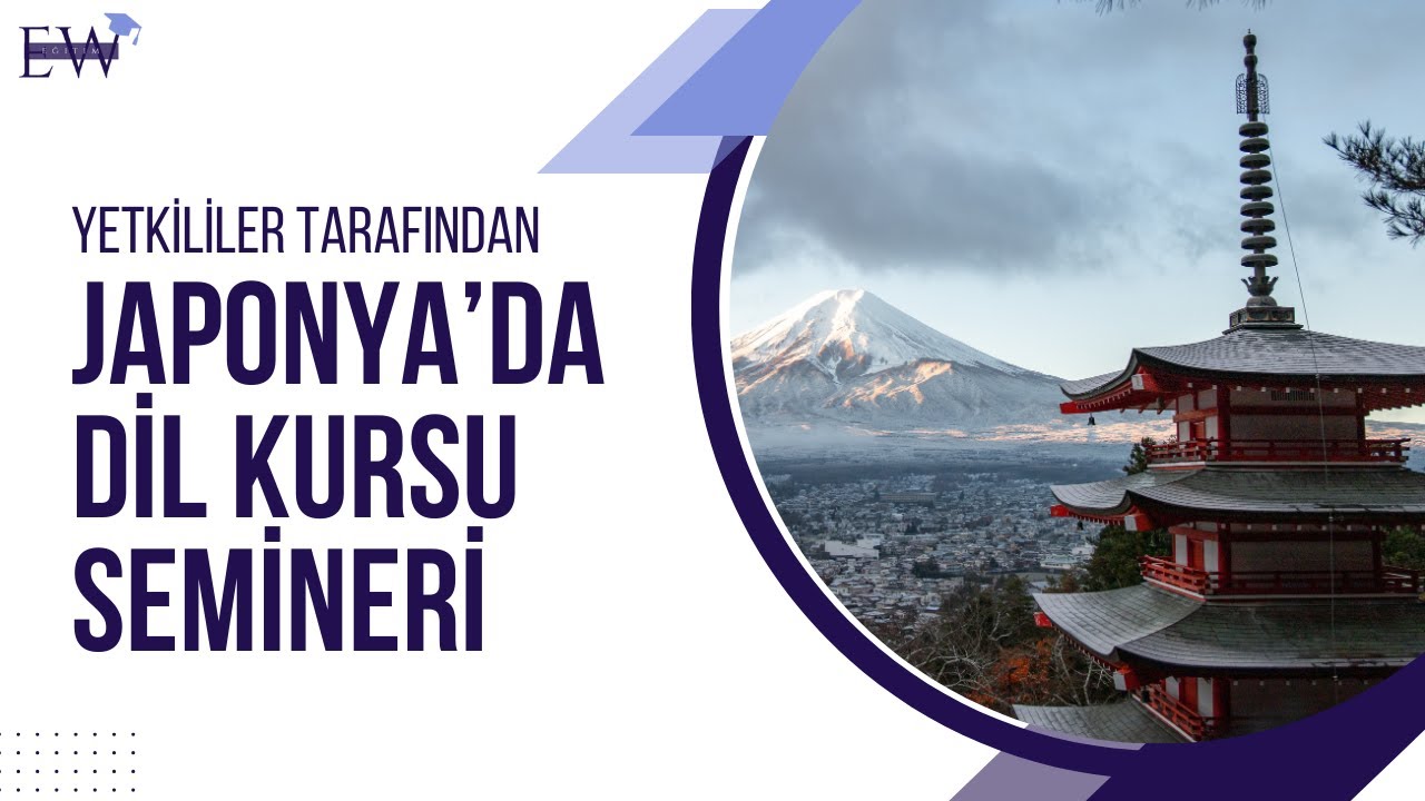 Japonca Dil Kursu Yetkilileri Tarafından Japonya'da Dil Kursu Semineri