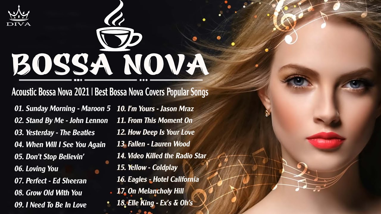 Acoustic Bossa Nova 2021 - Best Bossa Nova Covers Popular Songs 2021