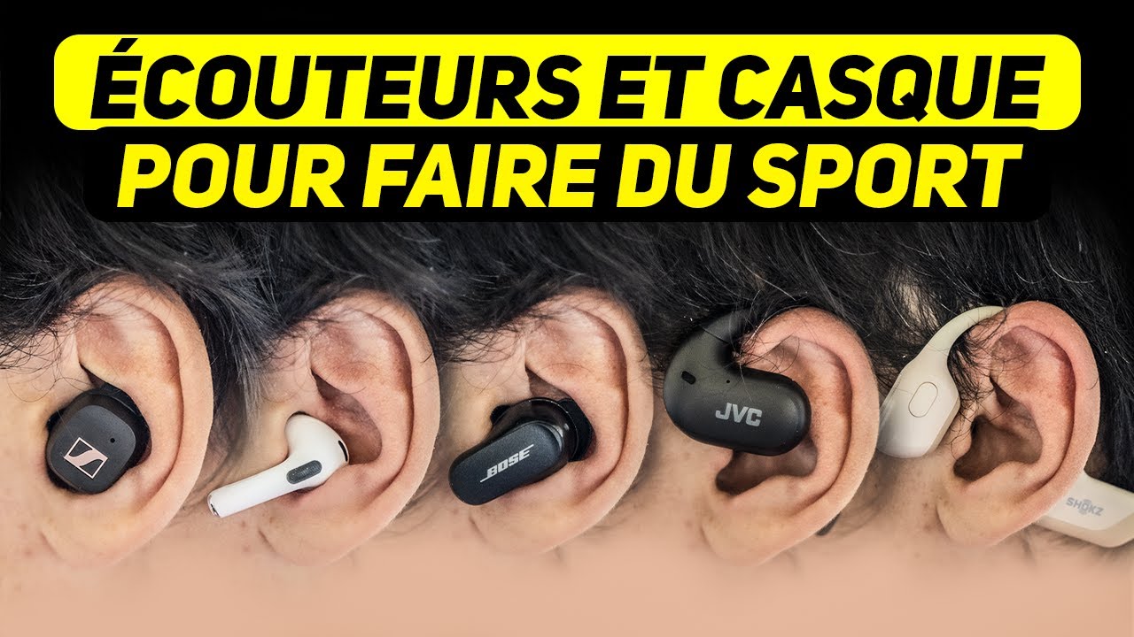 TOP 8 Meilleurs &eacute;couteurs et casques sans fil Bluetooth pour faire du sport