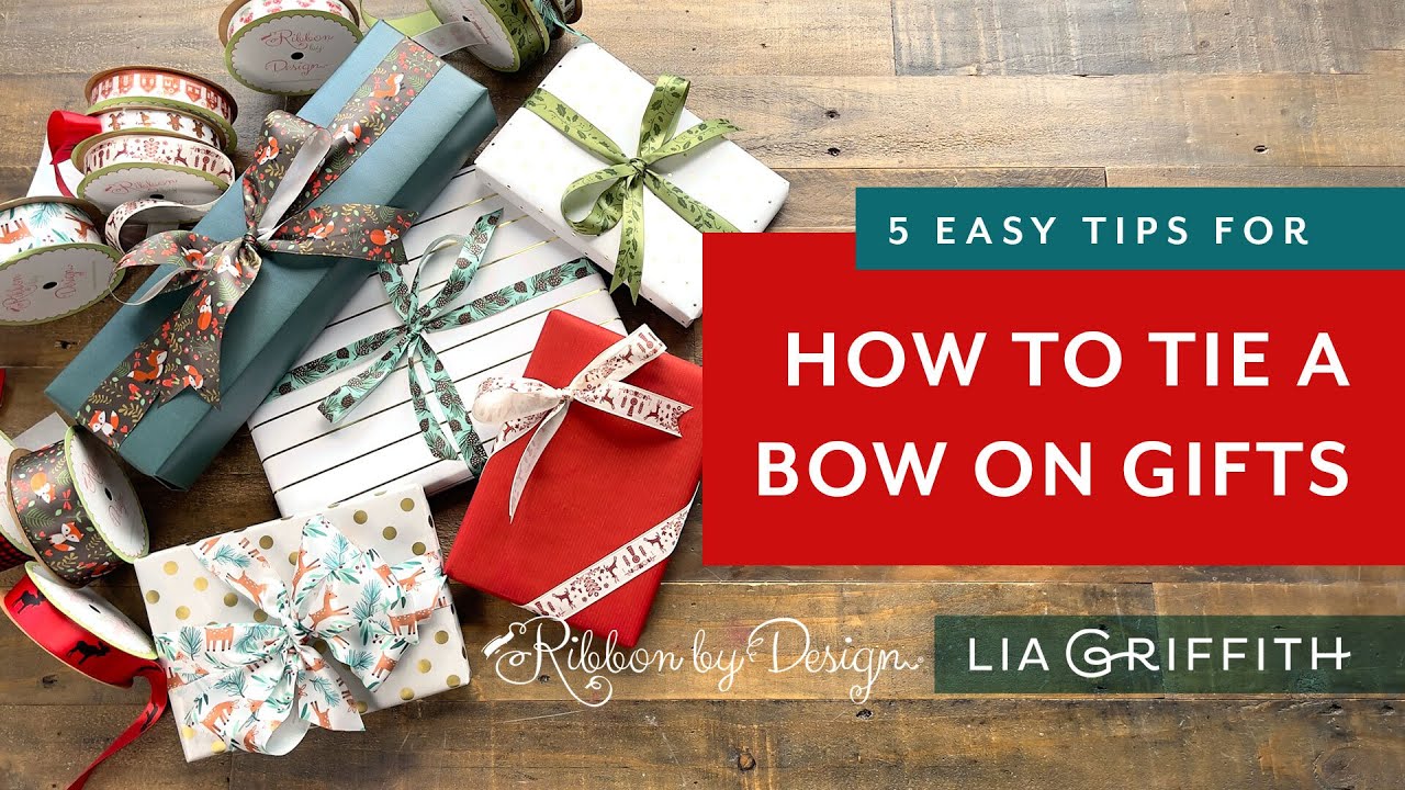 5 Easy Tips for How to Tie a Bow on Gifts