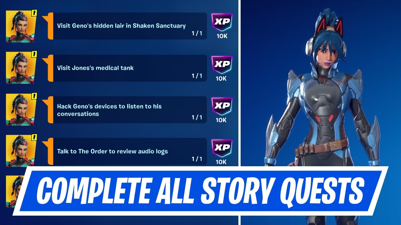 Полное прохождение сюжетных квестов Fortnite: как выполнить задания &laquo;Лекарство для Джонси&raquo; и &laquo;Пла...