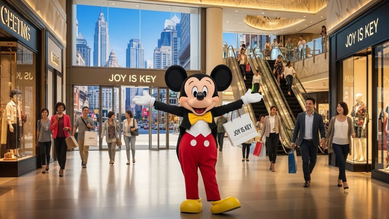 🐭🛍️ Mickey Mouse’s Big City Shopping Mall Adventure | Kids Poem | DreamDoodle Kids