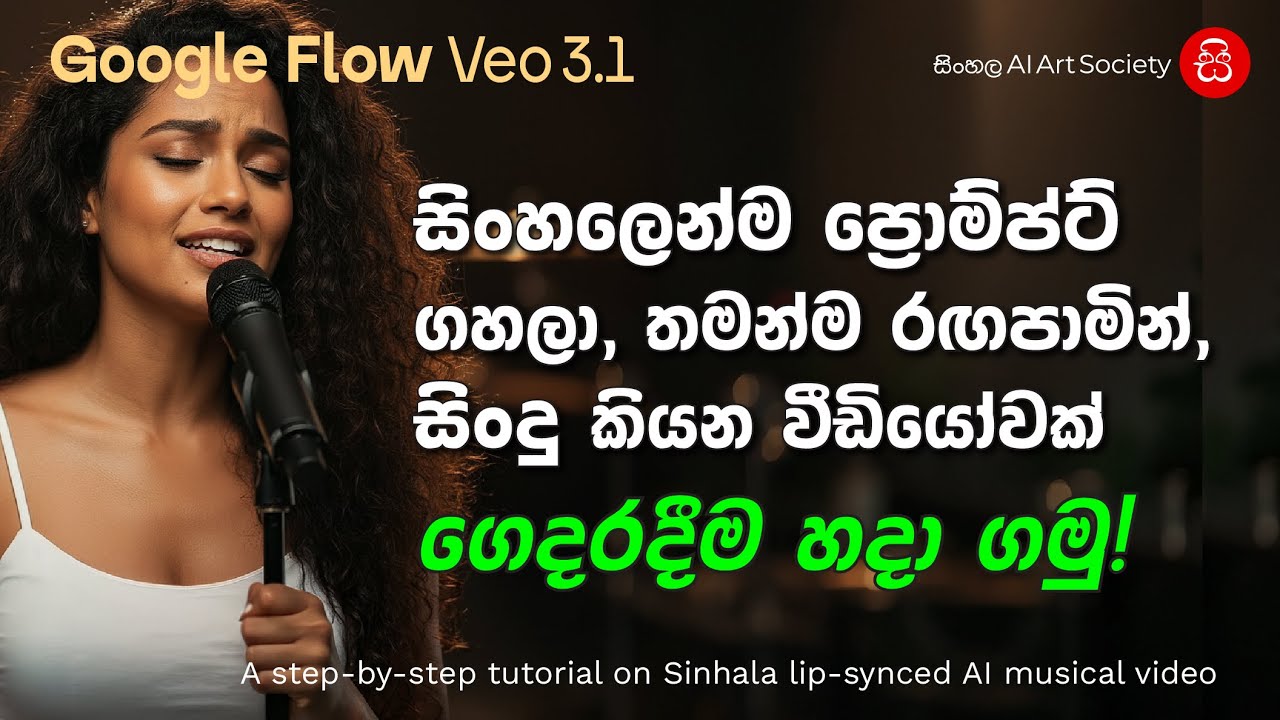 සිංහලෙන් ප්‍රොම්ප්ට් ගහලා, තමන්ම රඟපාමින්, සිංදු කියන musical වීඩියෝවක් ගෙදරදීම හදාගන්න ඔයත් කැමතිද?