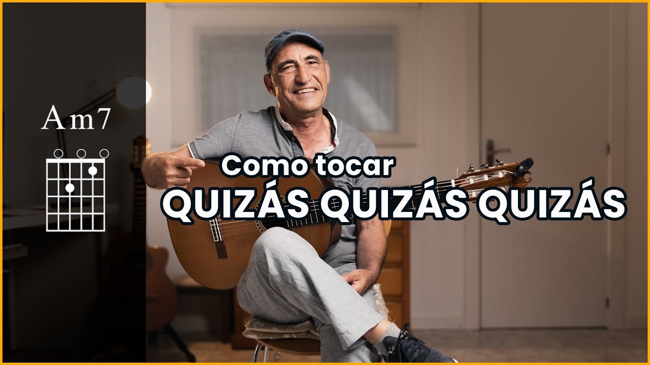 🎼 Como tocar QUIZÁS QUIZÁS QUIZÁS en guitarra | 👉 Acordes y Tabs 💪