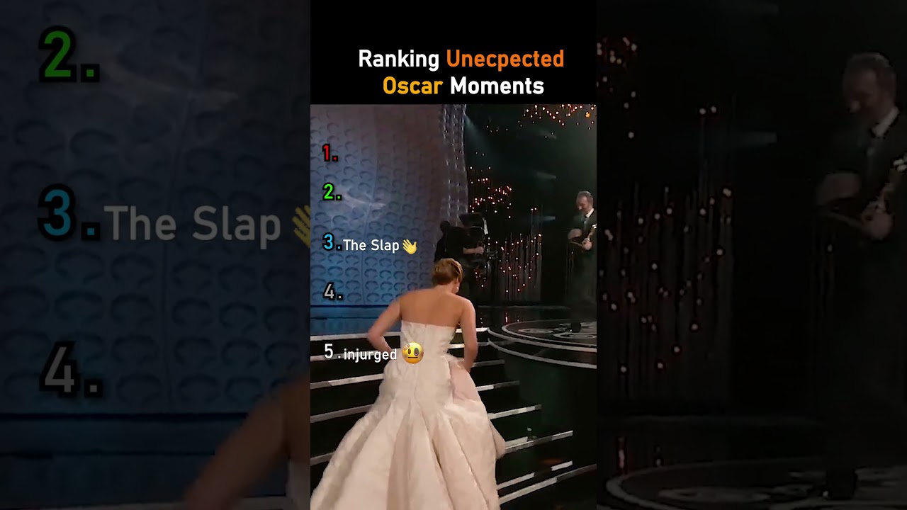 Ranking Unexpected Oscar Moments 
