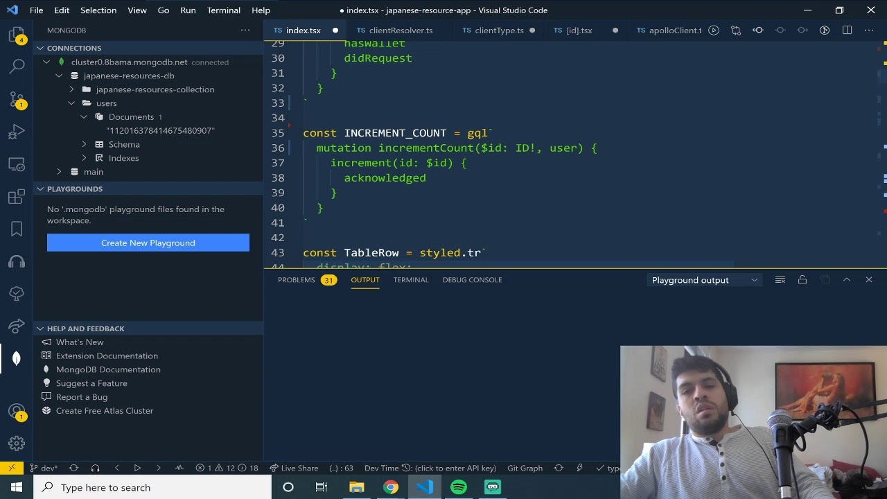 Building Japanese Resource Guide Application with Next.js,Jest.js,GraphQl,Typescript, MongoDB part11